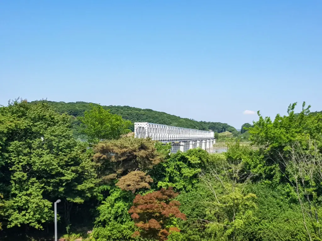 freedom bridge south korea