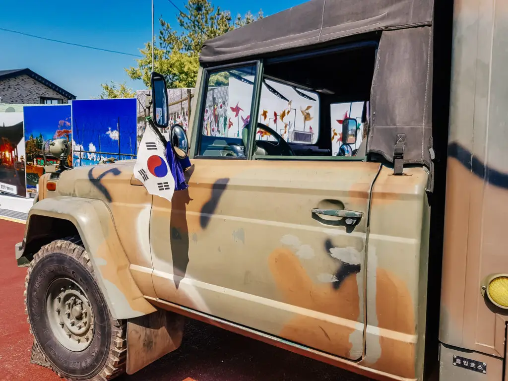 south korean army jeep