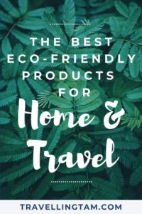 eco friendly travel products recommendations
