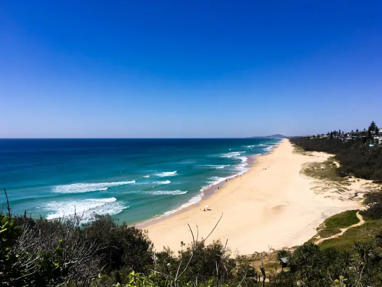 view of sunshine beach in noosa