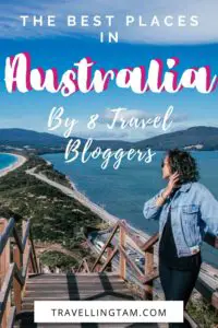 Recommended travel destinations in states across Australia