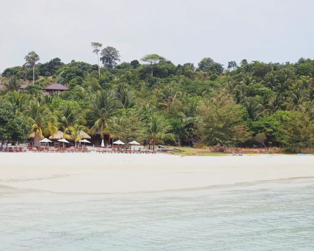 island beach in Asia