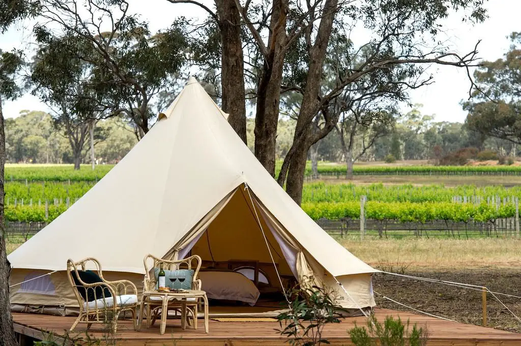 glamping in bendigo