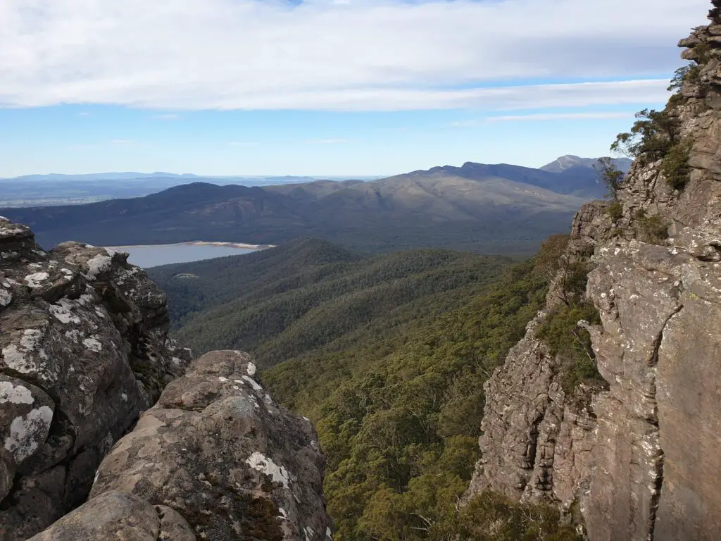 View from Mt Rosea Loop in the Grampians