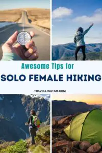 tips for solo hiking asa woman