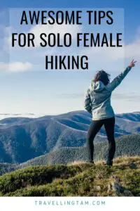 hiking advice for solo female hikers