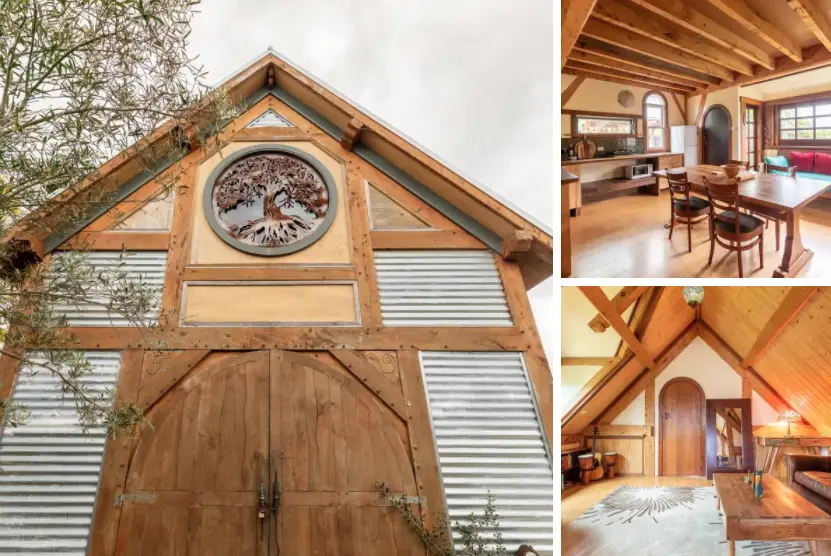 wooden barn conversions rental on Airbnb