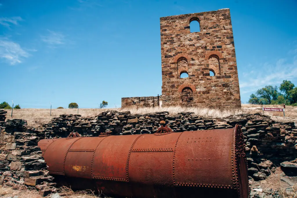 Morphetts Engine House Ruins in Burra