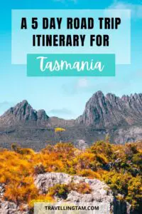 5 day tasmania road trip itinerary