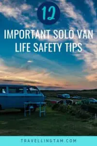 solo van safety tips for men and women 