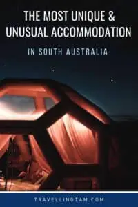 unusual accommodation in South Australia 