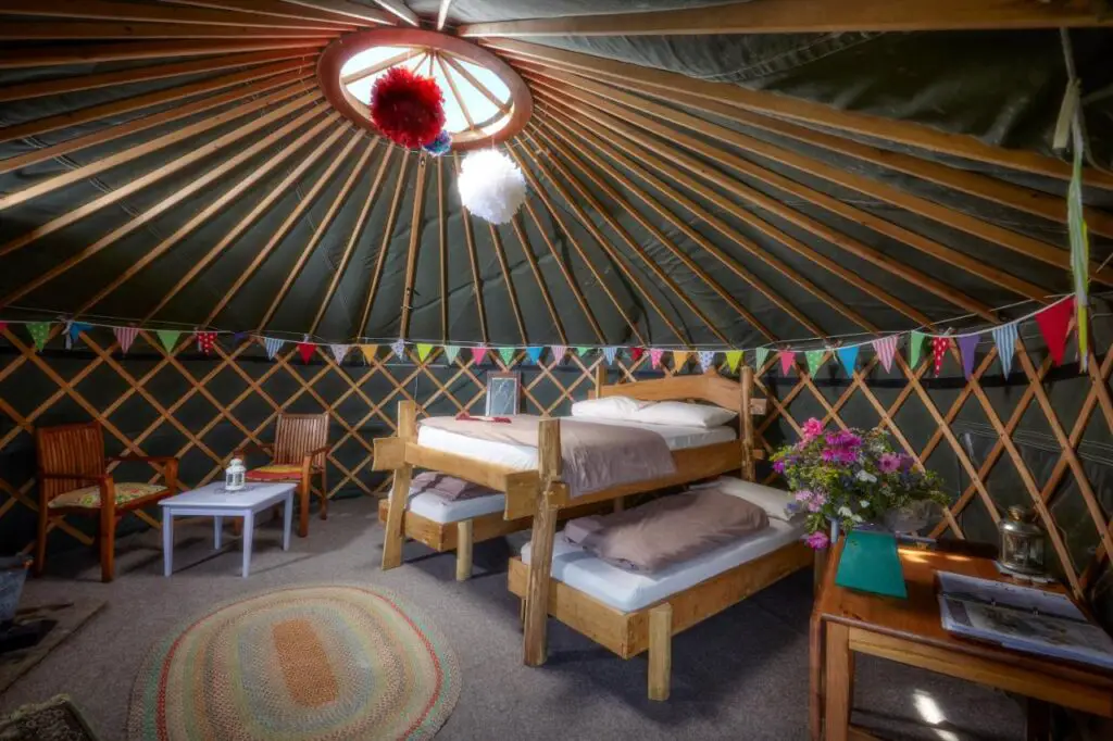 Swinton Bivouac yurt
