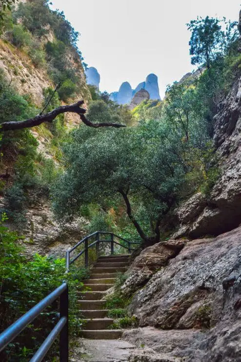 hiking in montserrat