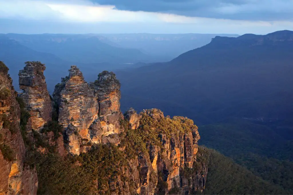 blue mountains view