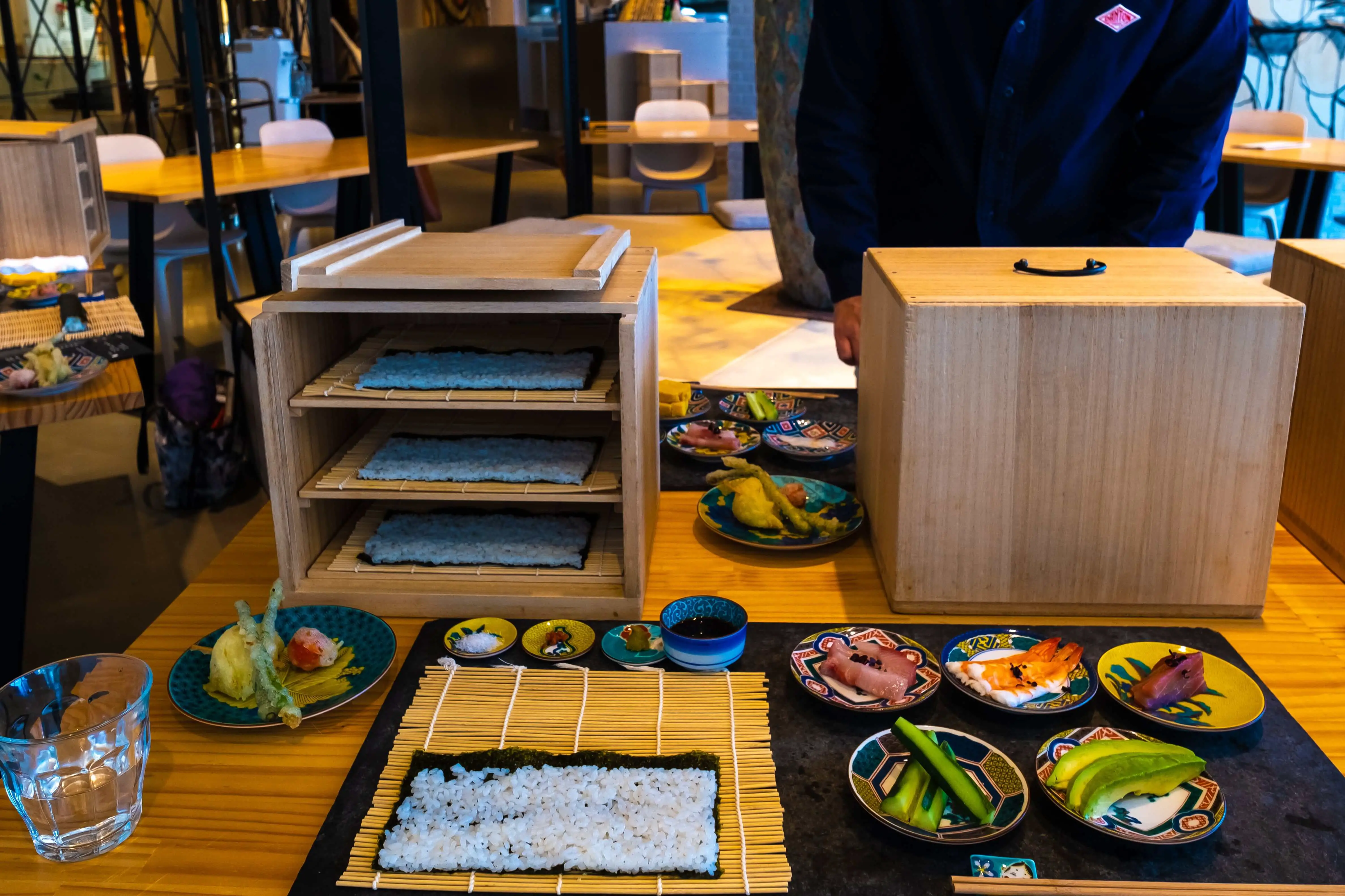 roll you own sushi in Kanazawa