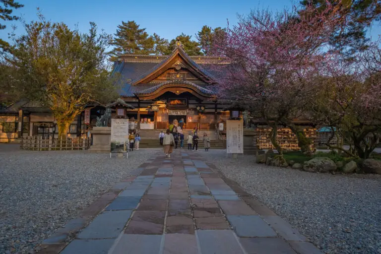 shrine in Kanazawa