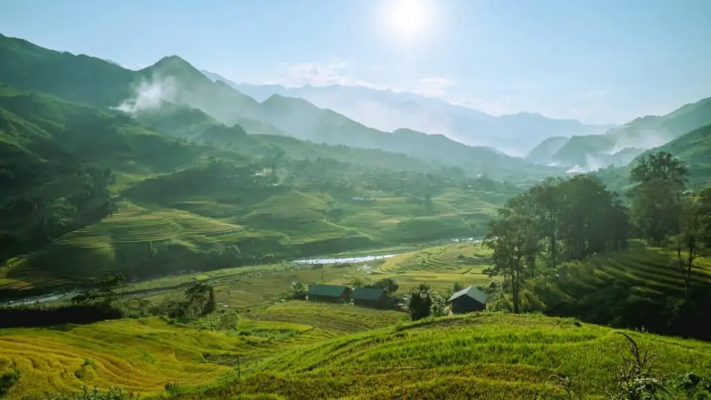 hiking in Sapa